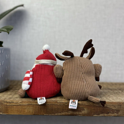 Jellycat Knitwits Christmas Beanies - Knitted Christmas Retired/Vintage Plush 5"