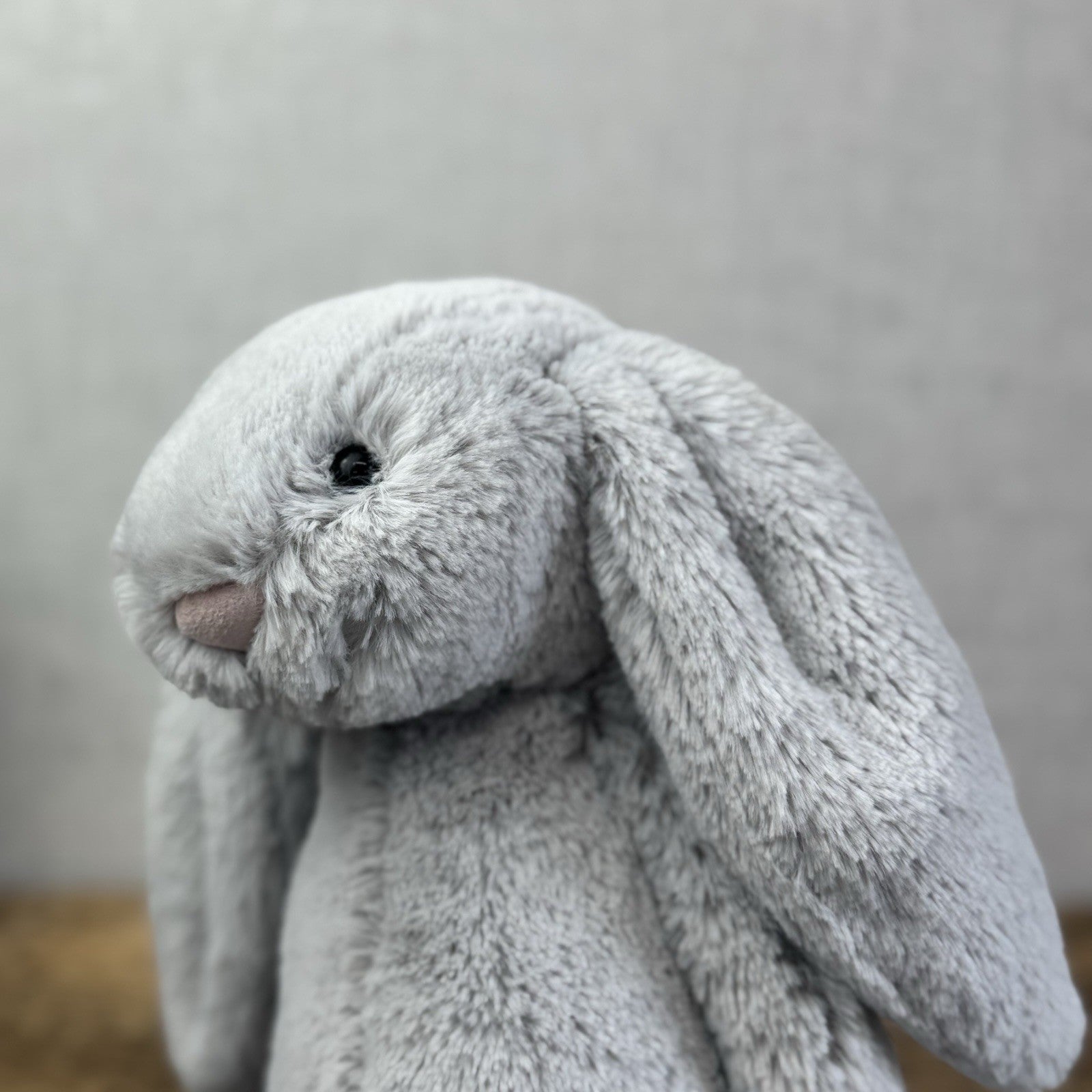Jellycat The Little White Company Silver Bashful Bunny - New With Tags 12”