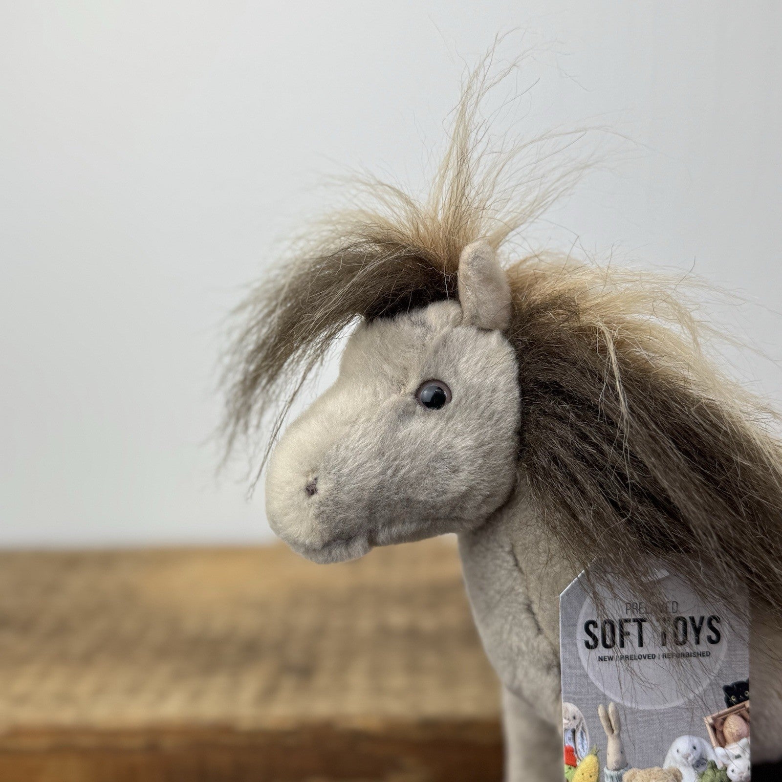 Douglas Soft Toy Horse/Pony - Retired Miniature Soft toy (#4557) 10"