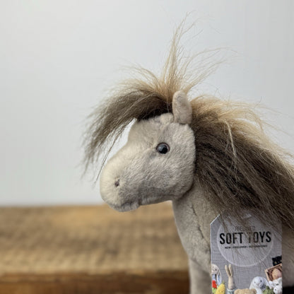 Douglas Soft Toy Horse/Pony - Retired Miniature Soft toy (#4557) 10"