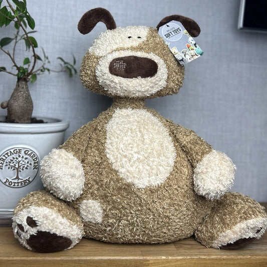 Jellycat Tumblebum Dog - Large Plump Dog - Cute Toe Beans Large Spot Dog 14”