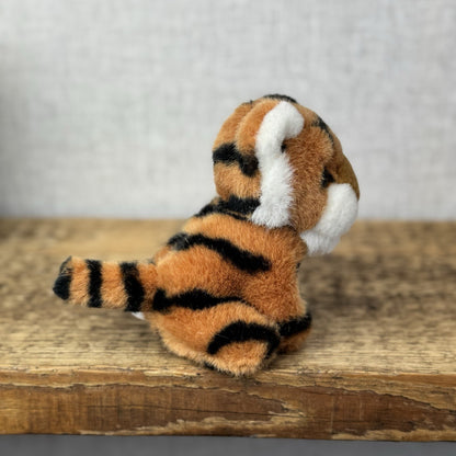 Russ Berrie Jungle Buddies Miniature Baby Bengal Tiger Soft Toy Vintage Pristine