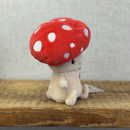 Jellycat Fun-Guy Robbie Red Mushroom Jellycat Plush Cute Kawaii Small 8”