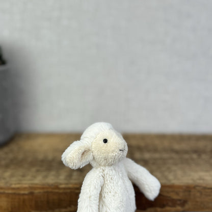 Jellycat Tiny Baby Bashful Lamb - Miniature Sheep Soft Toy Plush Retired 5"