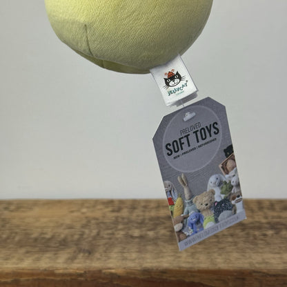 Jellycat Fabulous Fruit Apple - Small Velour Green Apple Soft Toy Retired 4" 