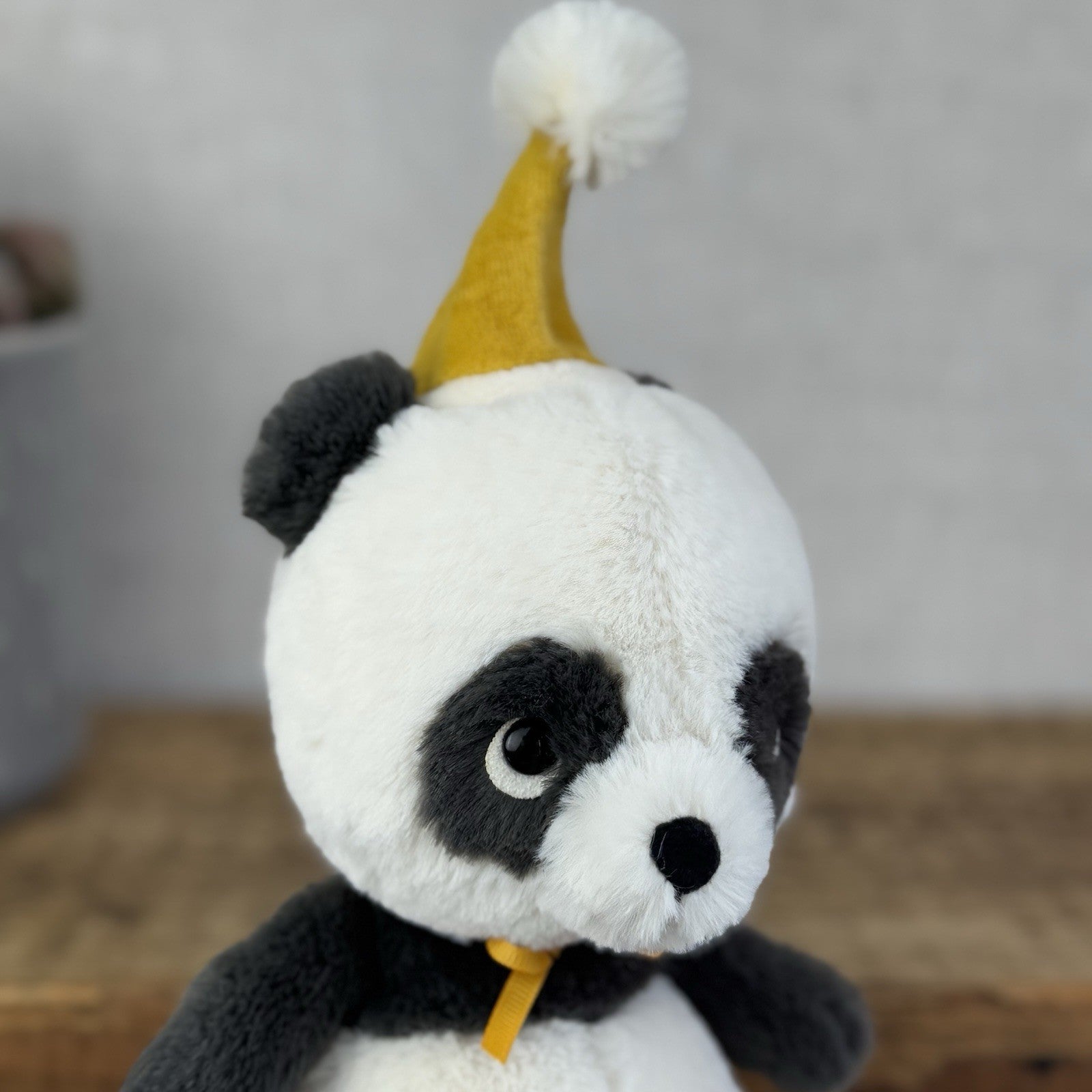 Jellycat Jollipop Panda - Small Panda Party Hat Soft Toy Beanie Retire 8" (#2)