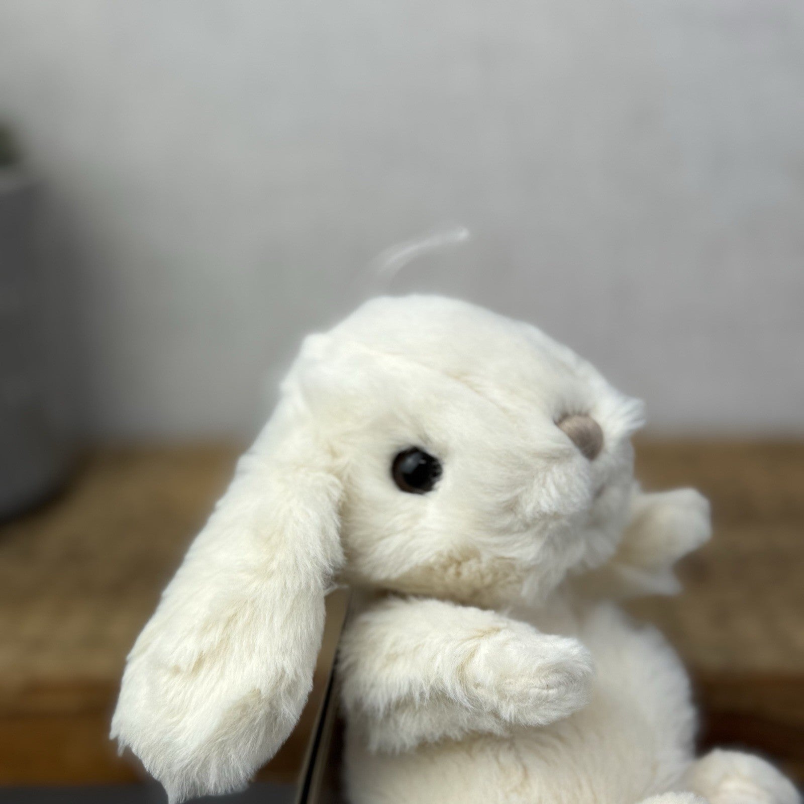 Bukowski Bears - Bukowski Mini Cream Kanini Bunny Rabbit Beanie Plush New Tag 5"