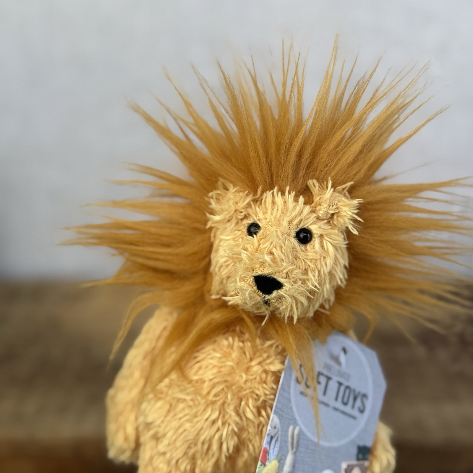 Jellycat Bunglie Tot Lion - Rare Retired US Exclusive Mini Bunglie Lion 7"