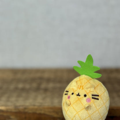 Gund Pusheen Cat - Pusheen Fruits Keyring Collectible Mini Cat Keychain