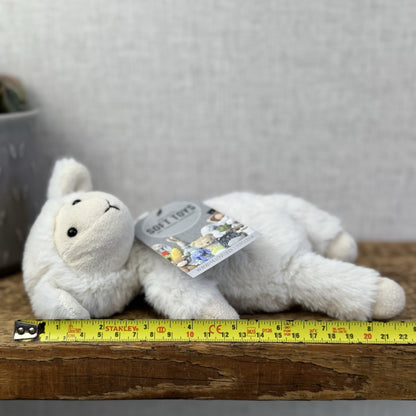 Jellycat Nibbles Lamb - White Sheep Beanie Farm Animal Fluffy Retired Rare 10"