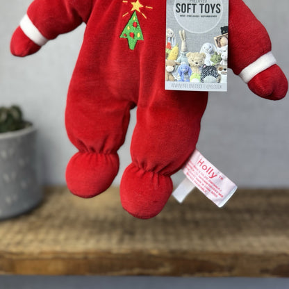 Russ Berrie - Baby Holly Dolly - Rare Vintage Soft Body Doll Plush Collectible