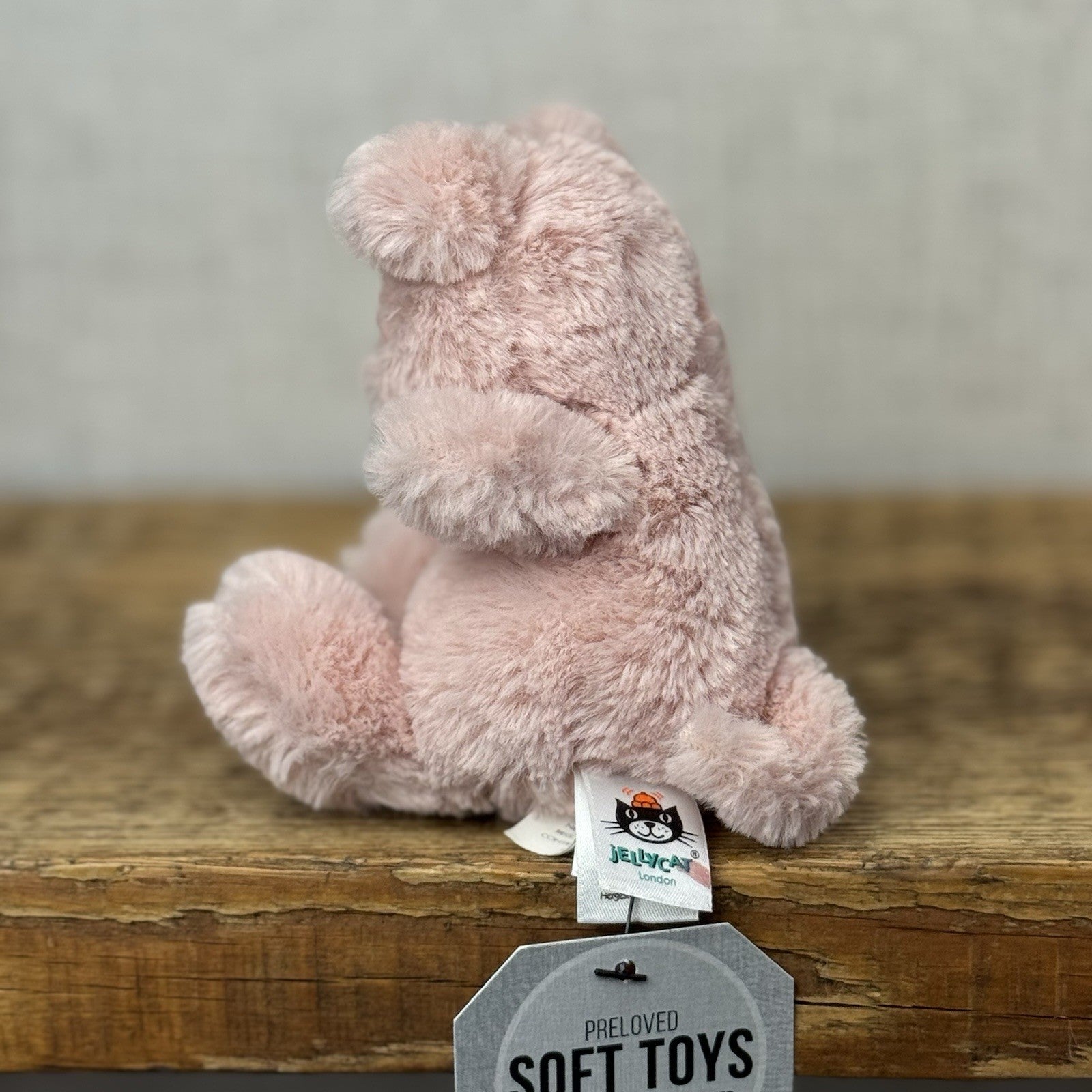 Jellycat Baby Poppet Piglet - Miniature Beanie Pink Pig Tiny Soft Toy Rare 4”