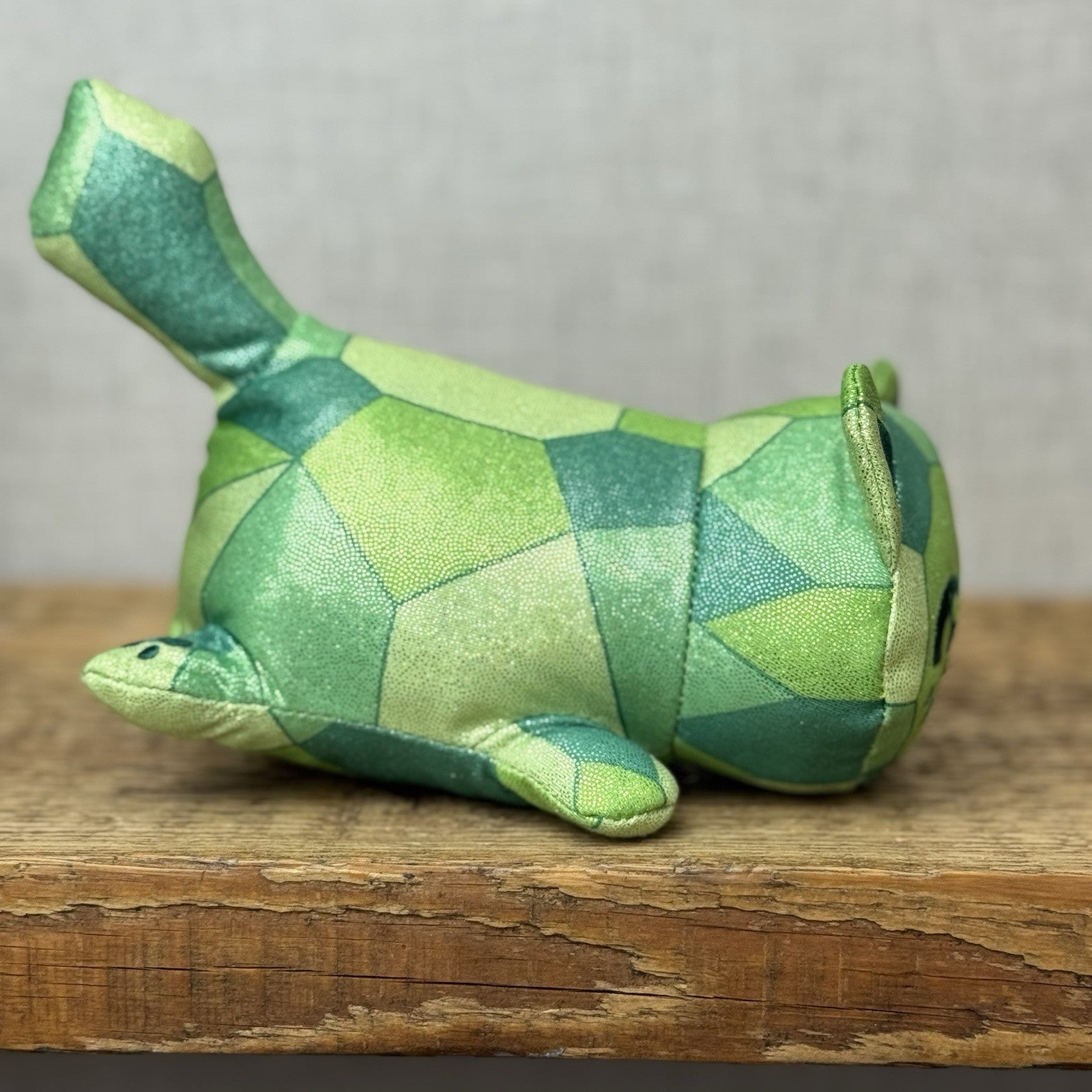 Aphmau MeeMeows - Emerald Cat Plush Green Sparkly Sea Cat Collectible 5"
