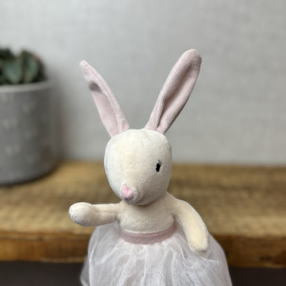 Jellycat Etoile Bunny - Small Ballerina Bunny Soft Toy Retired Pink/Beige 10"