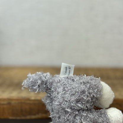 Blue Nose Friends - Kashmir #67 Grey/White Miniature Plush NWT 5"