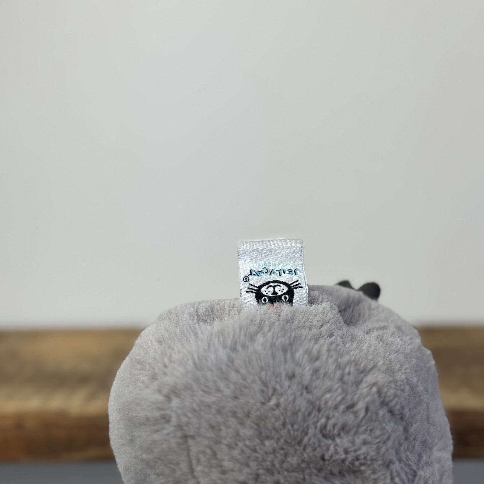Jellycat Small Percy Penguin - Small Grey Fluffy Penguin Soft Toy Beanie 8"