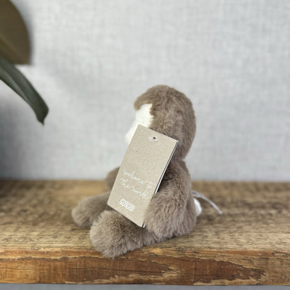 Mamas & Papas Monkey - Mini Monkey Soft Toy Tiny Monkey Plush - Baby Gift New