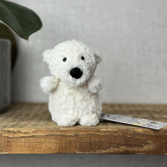 Jellycat Wee Polar Bear Tiny White Bear Soft Toy Beanie Pocket Pal Christmas 5”