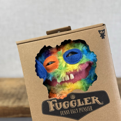 Fuggler Funny Ugly Monster Snuggler Edition Rainbow Grin Grin Snuggler With Box