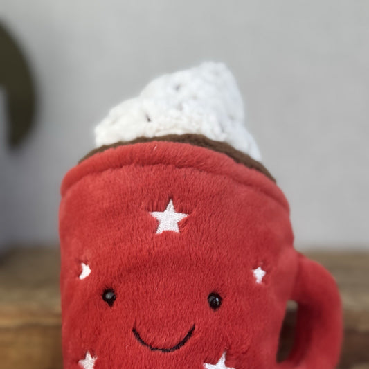 Jellycat Amuseable Hot Chocolate - Jellycat Drink Soft Toy Christmas 8" (#2)