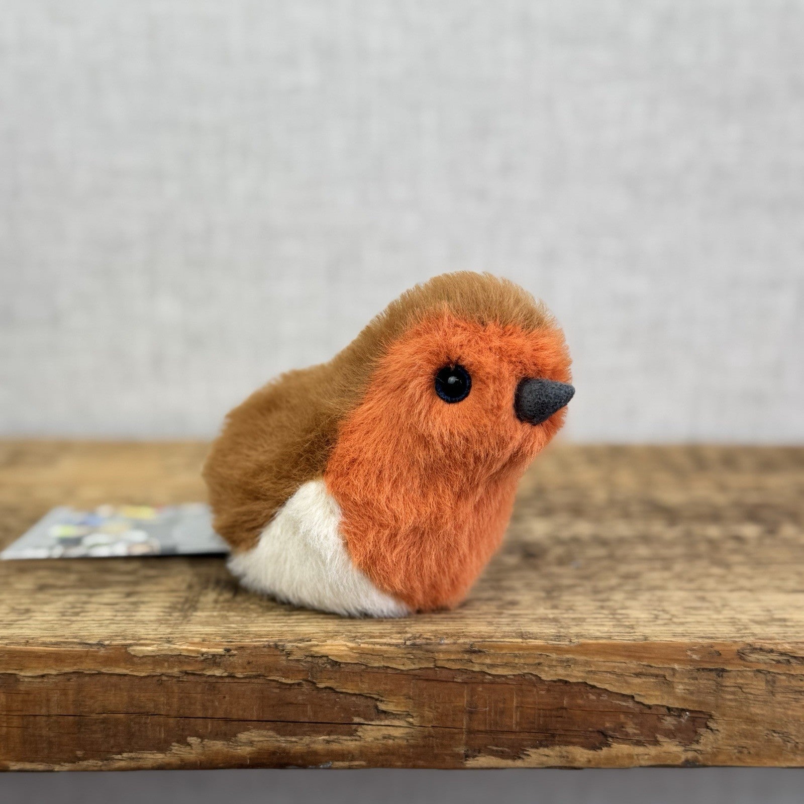 Jellycat Birdling Robin - Bird Pocket Pal Beanie Fluffy Bird Soft Toy Retired 4"