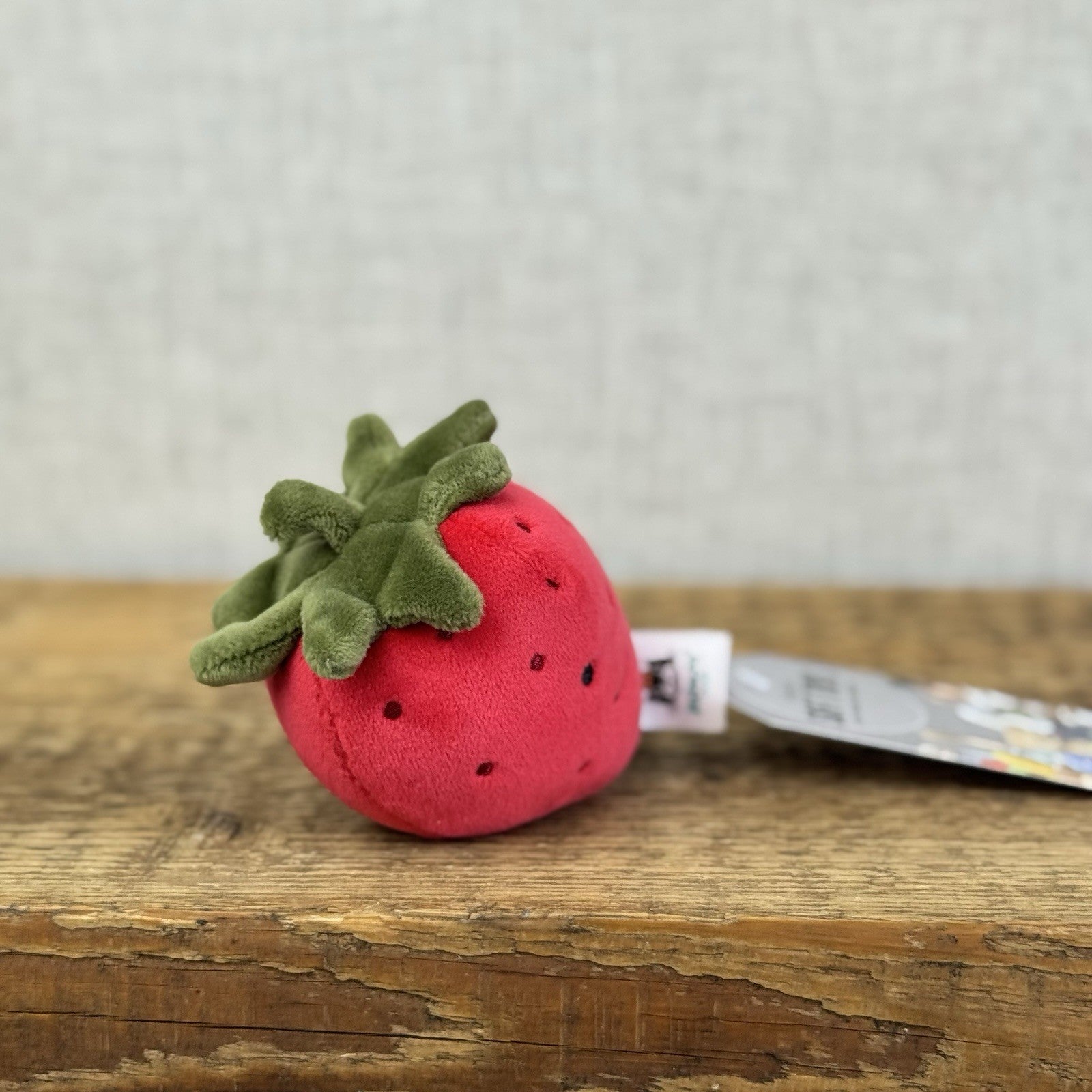 Jellycat Fabulous Fruit Strawberry - Soft Toy Play Food - Fruit Soft Toy 4” (#2)