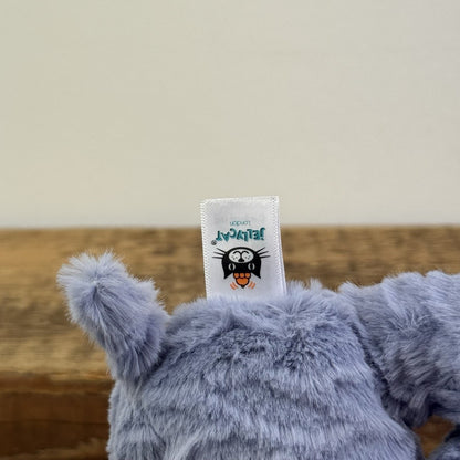 Jellycat Tiny Fuddlewuddle Elephant - Blue Soft Toy Retired Beanie New With Tags