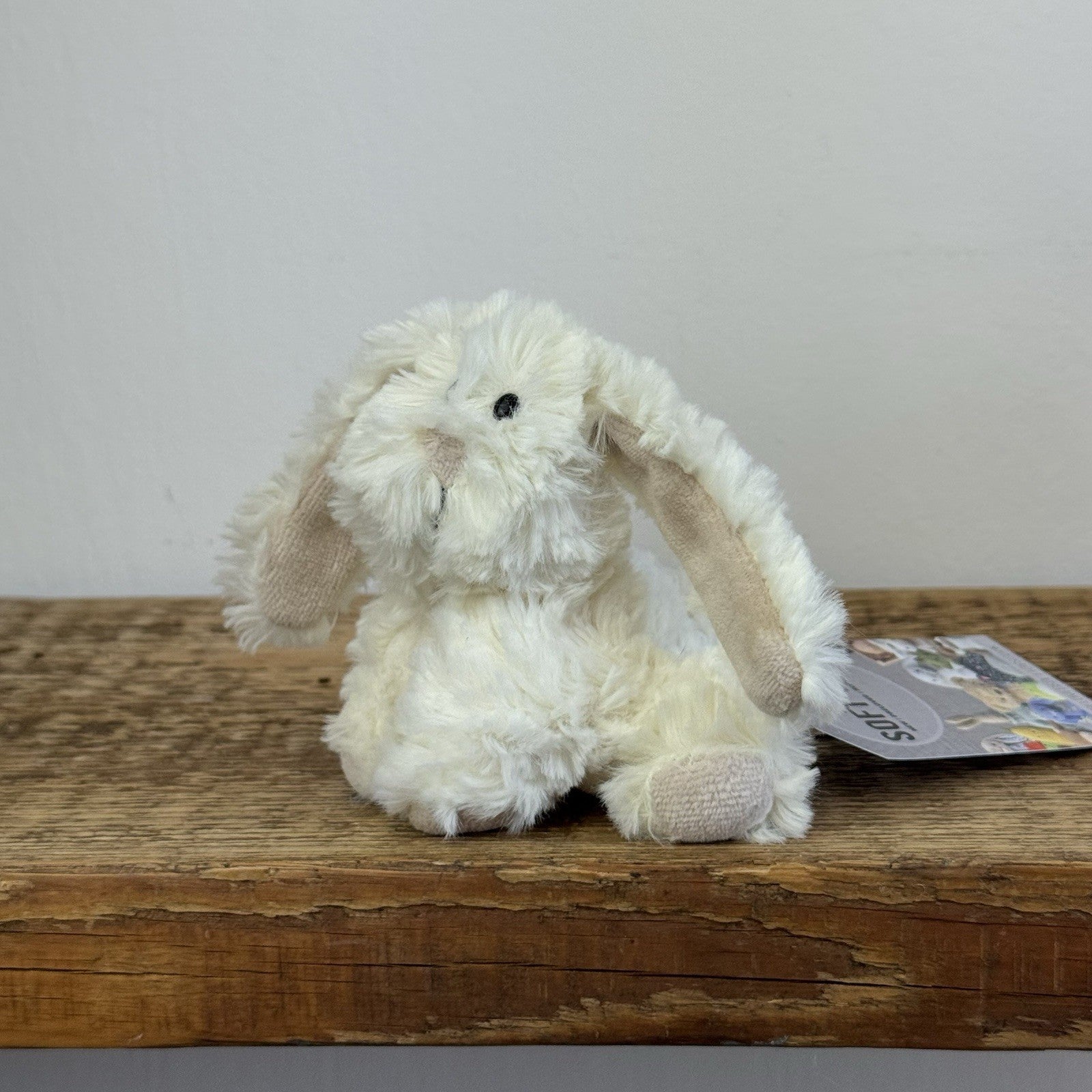 Jellycat Truffles Tiny Bunny - Vintage Rare Beanbag Bunny Hard To Find 4"