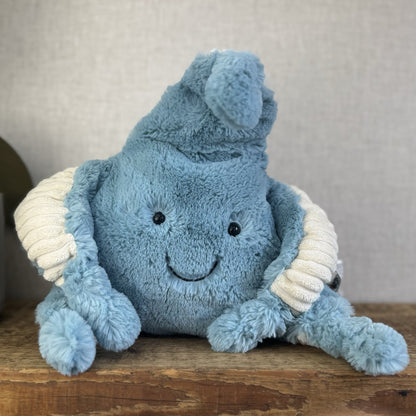 Jellycat Skye Starfish Plush Toy Large Blye Beanie Starfish Plush With Tags 16”