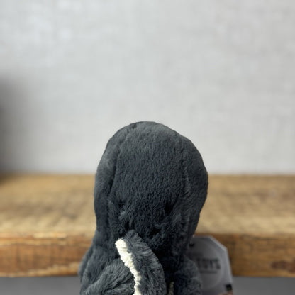 Jellycat Baby Inky Octopus - Tiny Black Octopus Plush Retired Sea Creature 5"