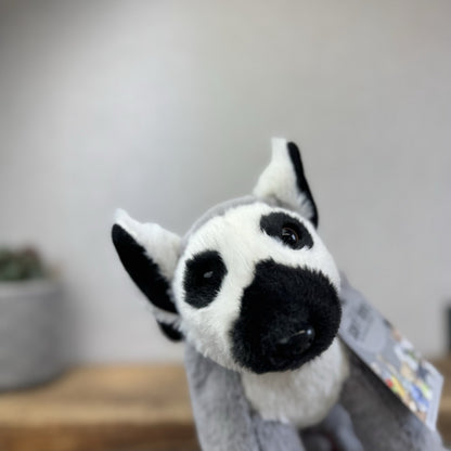 Ark Toys Premier Ring Tailed Lemur Soft Toy With Baby Lemur On Back - NWOT