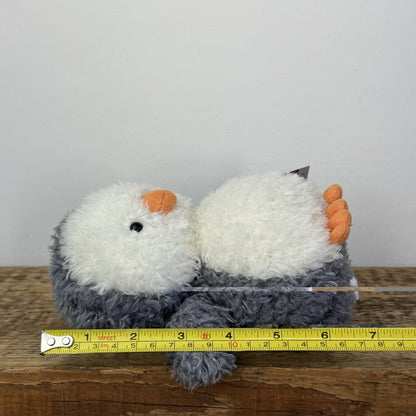 Jellycat Little Penguin - Fluffy Penguin Small Beanie Plush Retired 7"