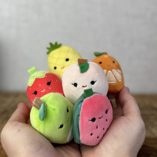 Squishmallow Squishville - Fruit Squad (Mixed Fruit) Mini Squishville Bundle x5