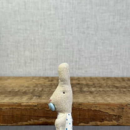 Maileg MY Baby Rabbit 2016 - Retired Baby Bunny With Button Dummy Miniature