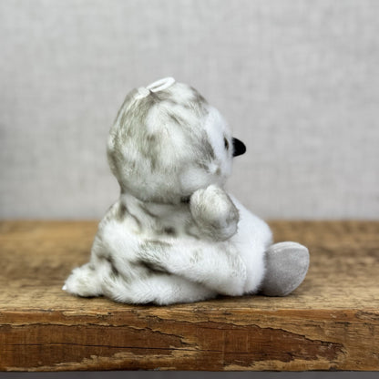 Aurora Snowflake Snowy Owl - Mini Owl Soft Toy - Palm Pals Mini Beanbag Plush