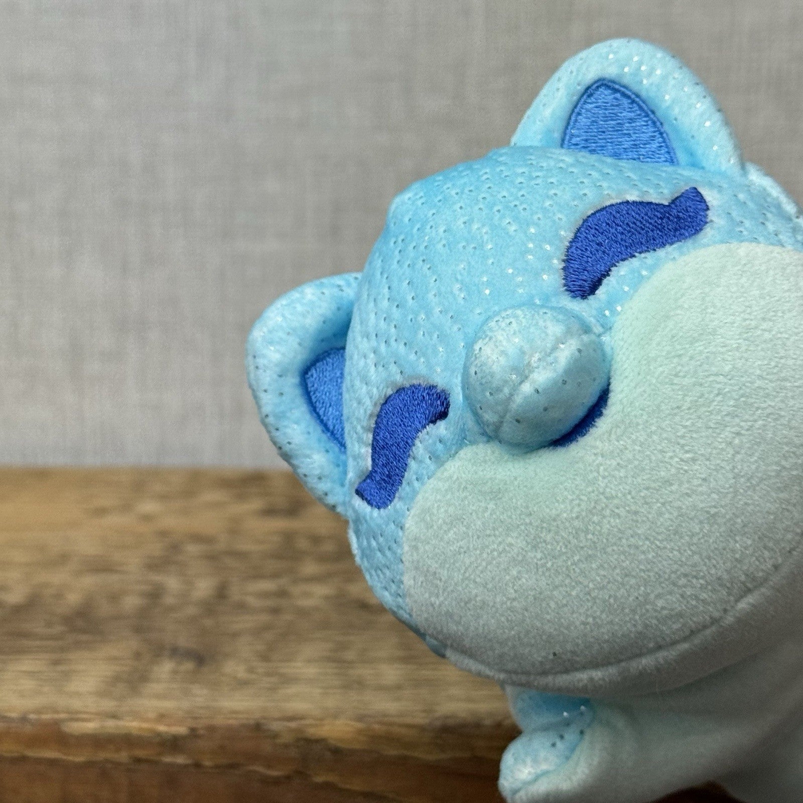 Aphmau MeeMeows - Under The Sea Whale Baby Blue Plush Cat Toy Cute 6"