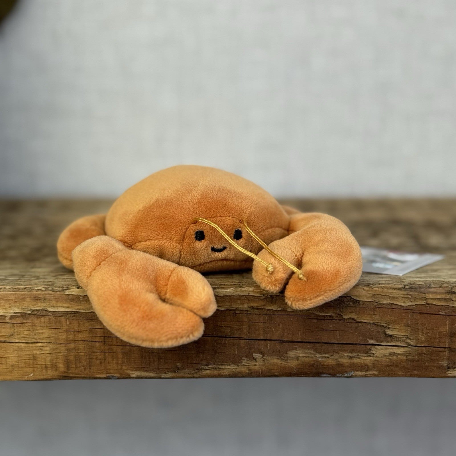 Jellycat Sensational Crab - New Without Tags Sea Food Mini Crab Play Retired 4"