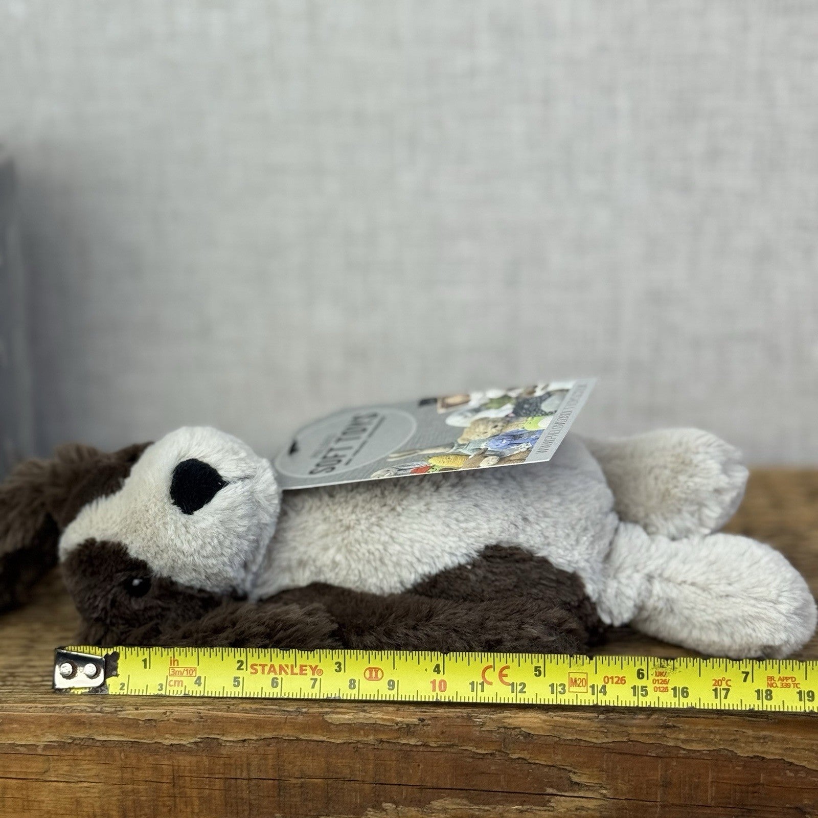 Jellycat Small Bashful Fudge Puppy - Brown Spaniel Bashful Dog Beanie Plush 8"