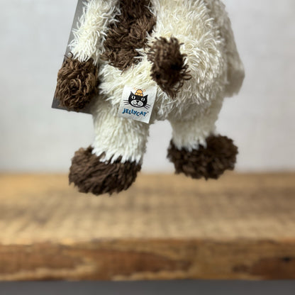 Jellycat Bunglie Tot Dylan Dog - Small Bunglie Puppy Beanie Vintage NWOT 7"