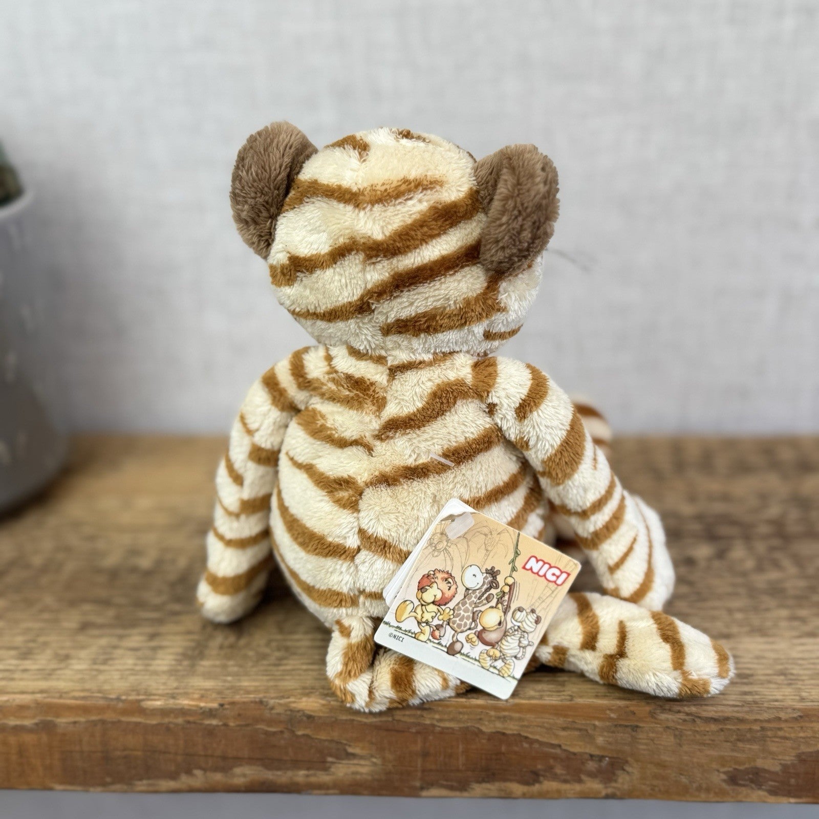 Nici Wild Friends Tiger - New With Tags Retired Rare Beanie Collectible Plush 