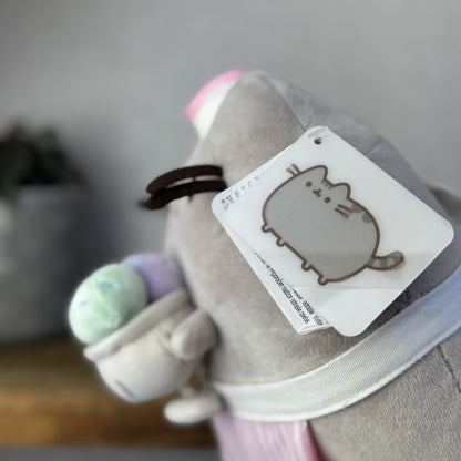 Pusheen Ice Cream Parlour Plush - Retired Claire’s Exclusive Pusheen With Tags