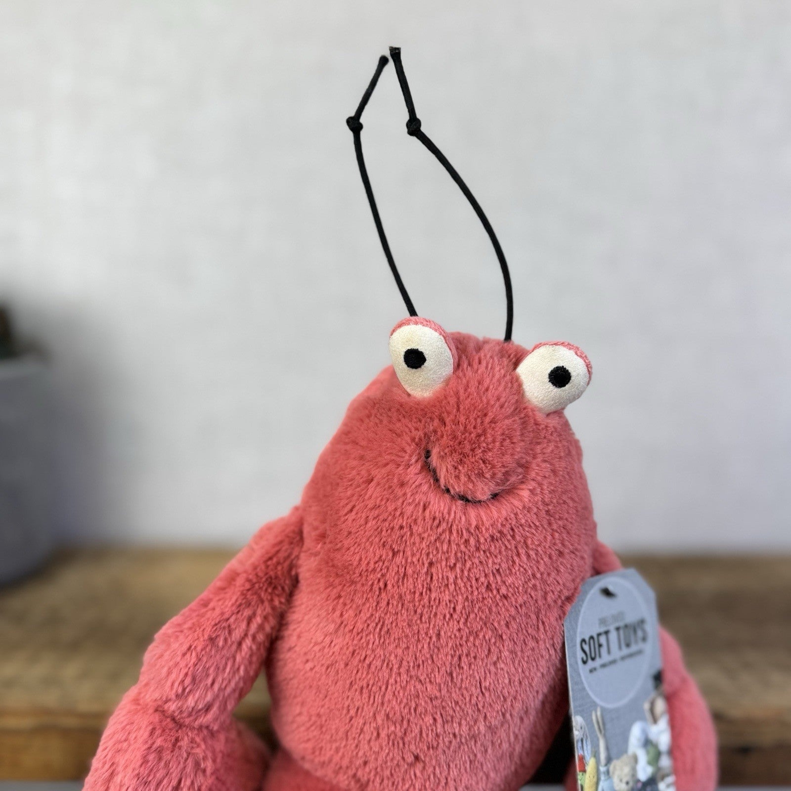 Jellycat Medium Larry Lobster - Large Sea Creature Red Soft Toy Retired 16"