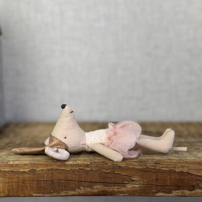 Maileg Toothfairy Mouse - Mouse OnlyFairy Mouse With Wand, Hat & Tutu