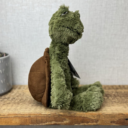 Jellycat Furryosity Turtle Tortoise - Grumpy Turtle Soft Toy 15" Medium Plush