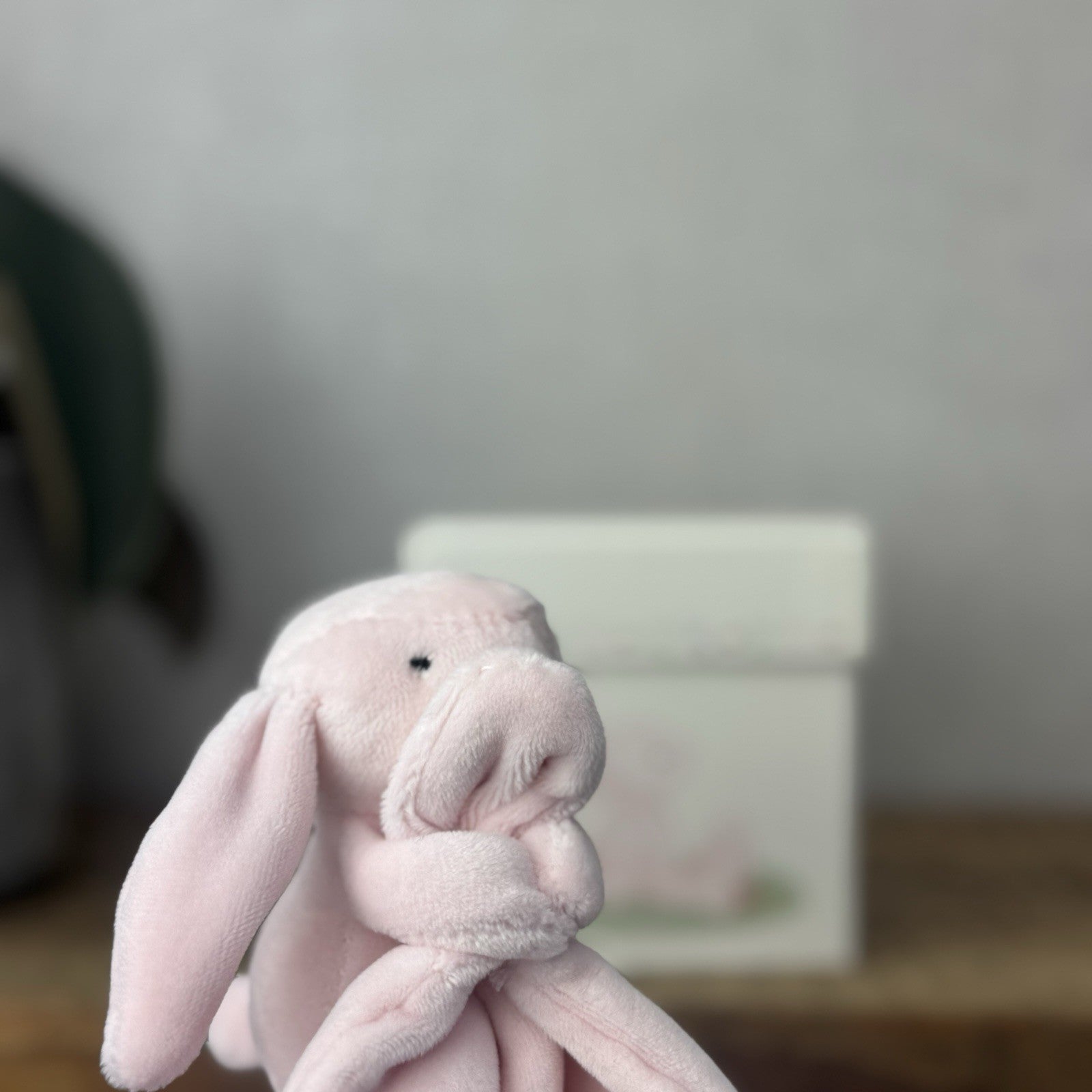 Jellycat - My First Soother Pink - Pink Bunny Velour Comforter New In Box