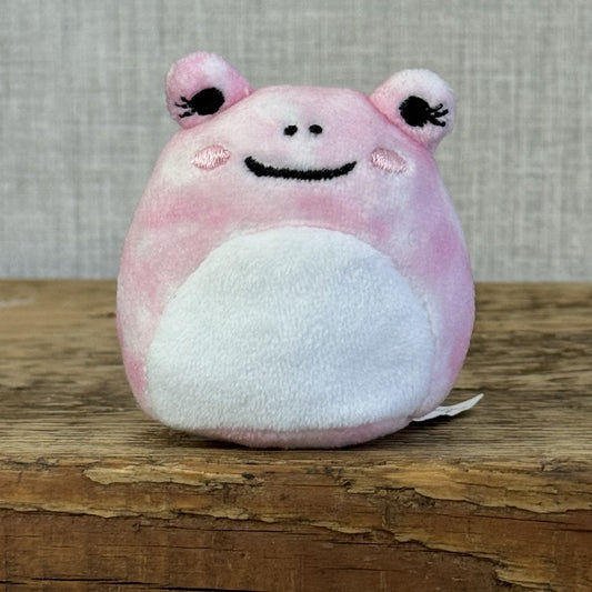 Squishmallow Squishville - Fanina Pink Frog Mini Plush (Multi Buy Discount)