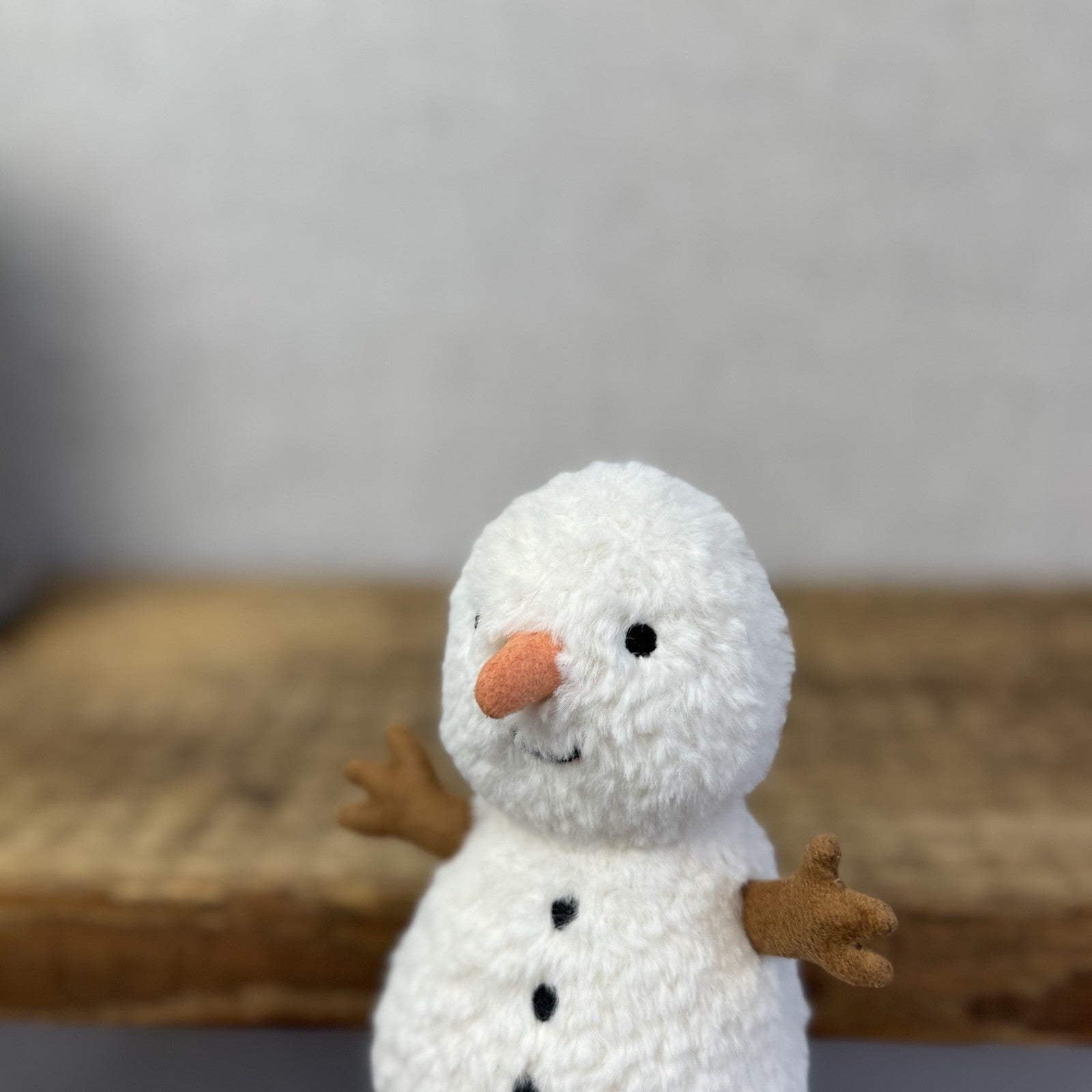 Jellycat Wee Snowman - Small Mini Snowman Beanbag Soft Toy Retired Mini 5"