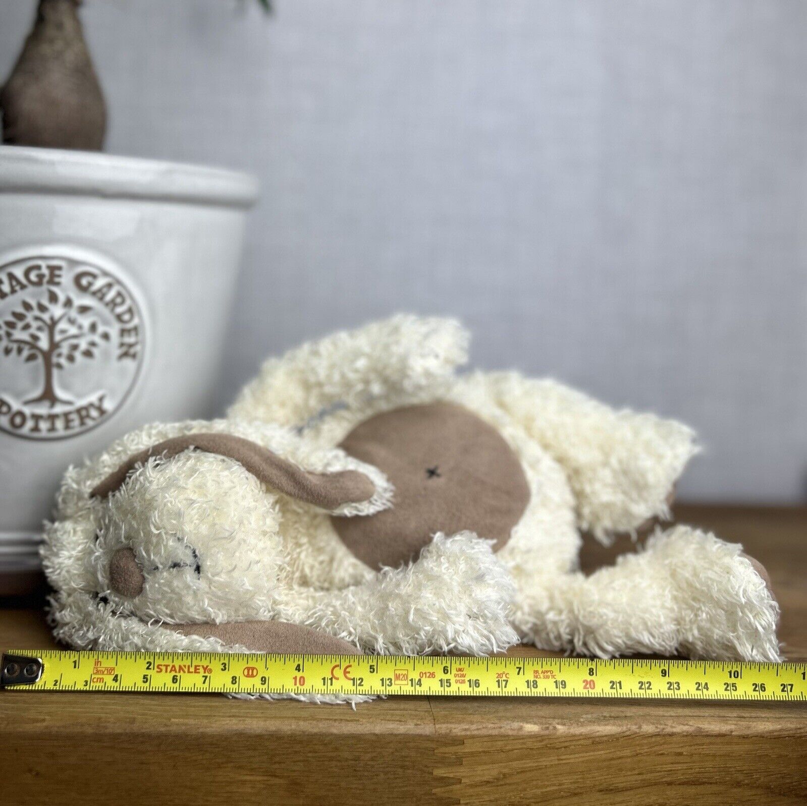 Jellycat Pootle Bunny - Jellycat Pot Belly Bunny- Cream Bunny - Bunglie 10"