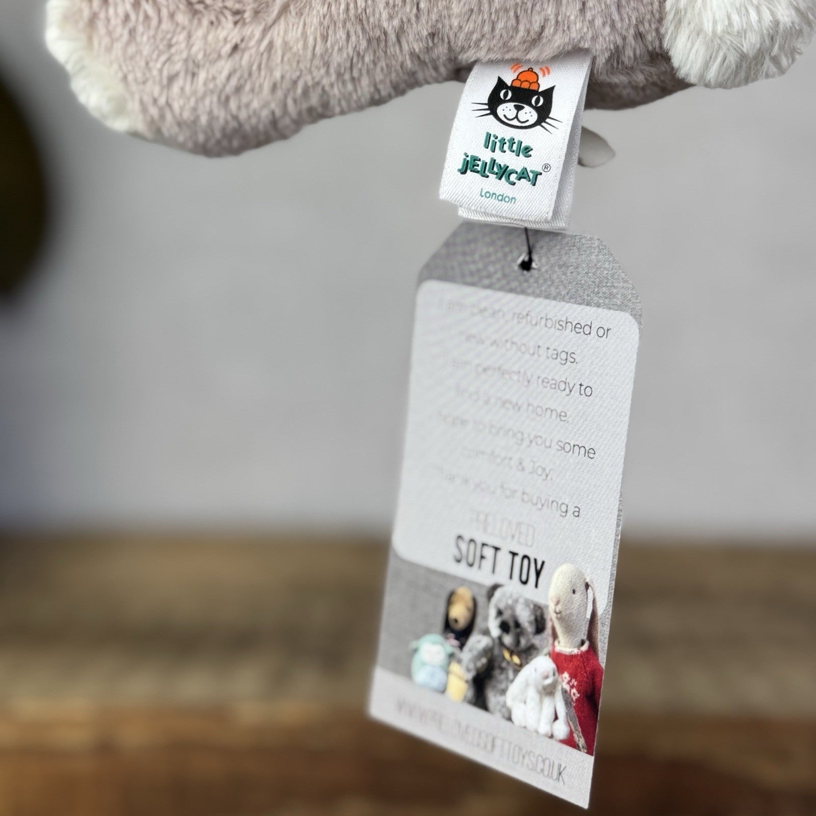 Jellycat Soppy Bunny Soother - Soft Retire Bunny Soother Rare Collectible Baby