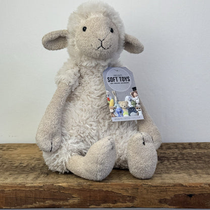 Jellycat Woolly Sheep - Medium Woolly Sheep Soft Toy Retired Rare 12" 